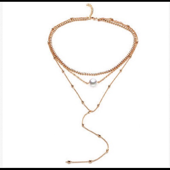 ❤️gorgeous multilayer statement necklace - Picture 7 of 8